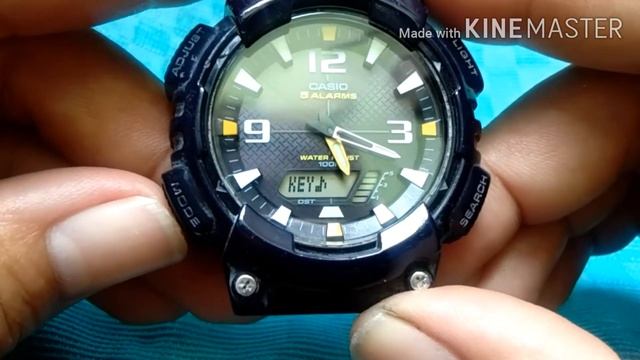 วิธีตั้งเวลานาฬิกา casio AQS810 ตั้งเวลานาฬิกาดิจิตอล คาสิโอ้ смотреть онлайн