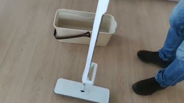 Hand wash free extrusion flat mop household cleaning flat mop смотреть онлайн
