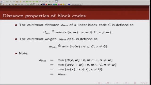 Distance Properties of Linear Block Codes-I смотреть онлайн