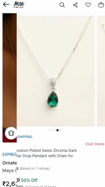 color of 2023 #trending green #necklace #nykaa #haul #shorts смотреть онлайн