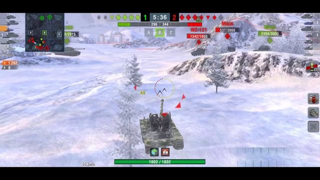 WoT Blitz gravity mod gameplay | Grille 15 | смотреть онлайн
