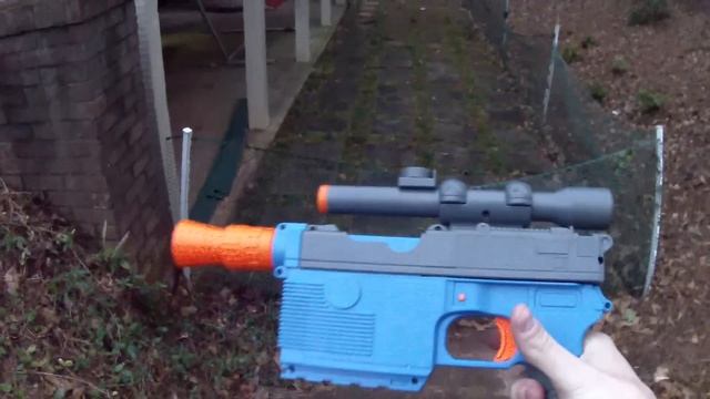 Honest Review: Han Solo's Nerf Blaster From Star Wars VII The Force Awakens смотреть онлайн