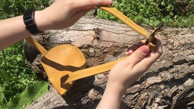Сумка бананка, кожа желтый крэйзи хорс смотреть онлайн