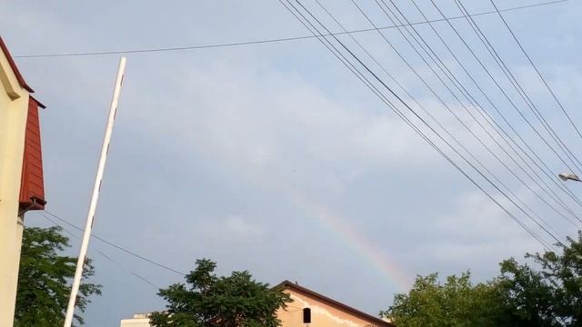 Симферополь небо Радуга после дождя погода 🌈 смотреть онлайн