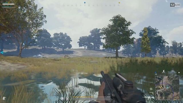 Pubg. Второй ТОП из 4х за 3 часа игры. смотреть онлайн