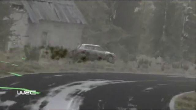 WRC FIA World Rally Championship 2010 Skoda Fabia S2000 Rally of France PC Replay on HD4830 смотреть онлайн