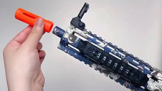 🔫M416 Gel Ball Blaster, Large Orbeez Toys with Drum and 50000 Water Beads🔫 смотреть онлайн