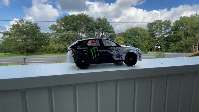 Tamiya TT-01E Rally car! смотреть онлайн
