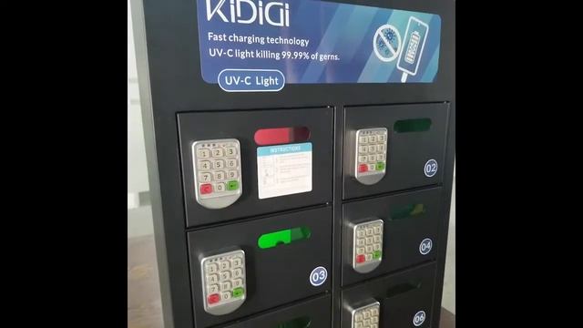 The first UV-C sterilization charging locker in production. смотреть онлайн