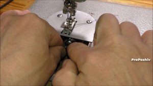 Как вставить нижнюю катушку в швейную машинку Чайка 132м? | ProPoshiv