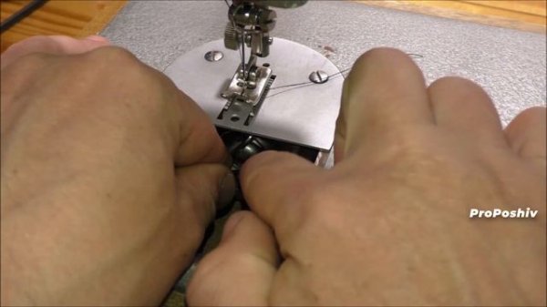 Как вставить нижнюю катушку в швейную машинку Чайка 132м? | ProPoshiv