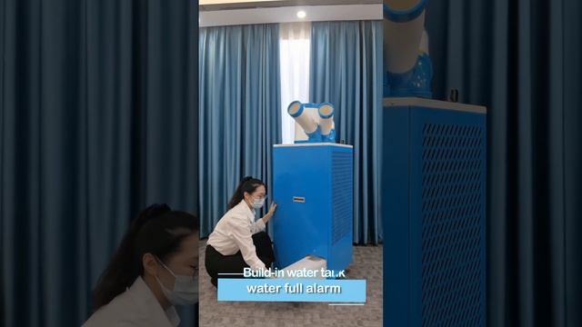 Industrial portable air conditioner spot cooler DAKC-65 смотреть онлайн