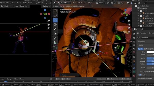 Speed lighting my withered spring bonnie render | #blender #render #art #fnaf #new |READ DESCRIPTIO смотреть онлайн