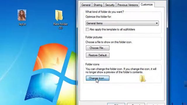 How to change Folder Icon to a Photo – Make Custom Folder Icon in windows 7/10 смотреть онлайн