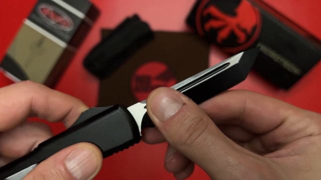 РЕПЛИКА Microtech UTX-85 T/E BLACK - обзор смотреть онлайн