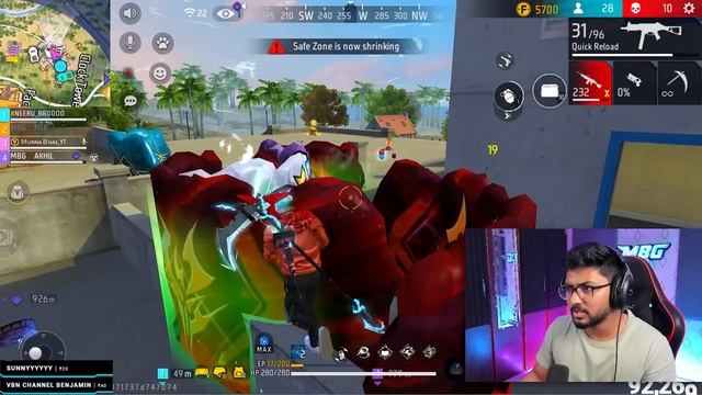 Game Adey Moodu Uthsaham Sarva Nashanam Chesaru..!! 😤 - Free Fire Telugu - MBG ARMY смотреть онлайн