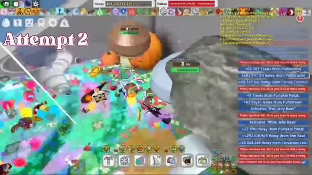 I got on PuffShroom Leaderboard🍄 | Bee Swarm Simulator смотреть онлайн