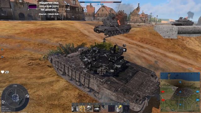 Т-72АВ (TURMS-T) - ДОБРО БЬЮ СОВКО ТАНК! - СТРИМ НА ЗАКАЗ (2 ЧАСА) смотреть онлайн