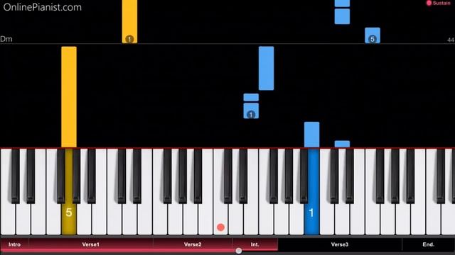 Eurythmics Sweet Dreams - простые песни на фортепиано смотреть онлайн