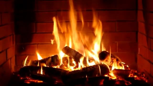 Fireplace 10 Hours In Full HD Resolution | Камин 10 часов в разрешении Full HD