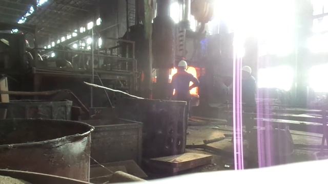 ЮУМЗ  . Свободная ковка. Осаженный слиток   под боек . MAH 1192.