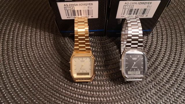 Dual time Casio AQ-230GA /AQ-230A (Polska) смотреть онлайн