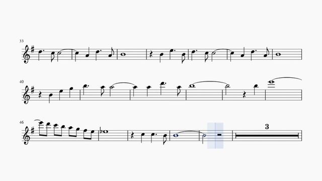 The Phantom of the Opera. Ноты для альт саксофона (минус) смотреть онлайн