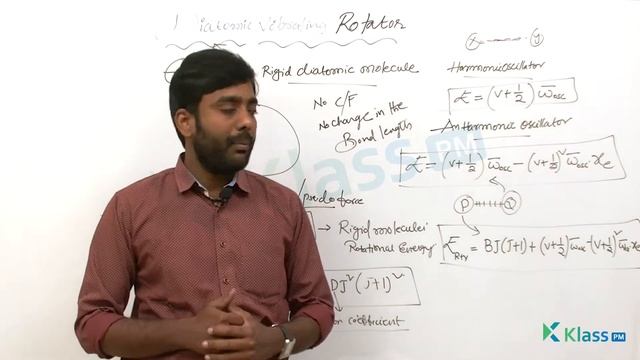 Diatomic vibrating Rotator | Unit - 5 | chemistry | B Tech Tutorials | KlassPM смотреть онлайн