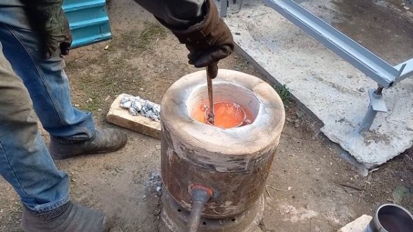Печь для плавки своими руками