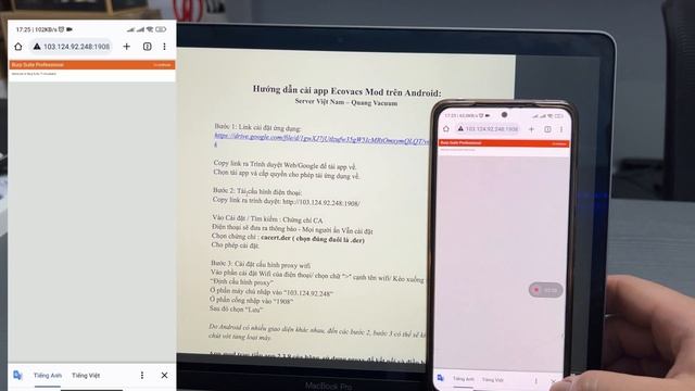 App Ecovacs Home Mod trên điện thoại Android смотреть онлайн