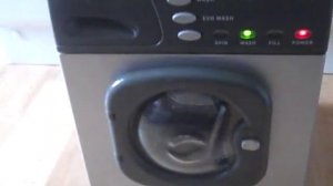 Hotpoint - Electronic Children's Washing Machine toy Casdon.Just like home