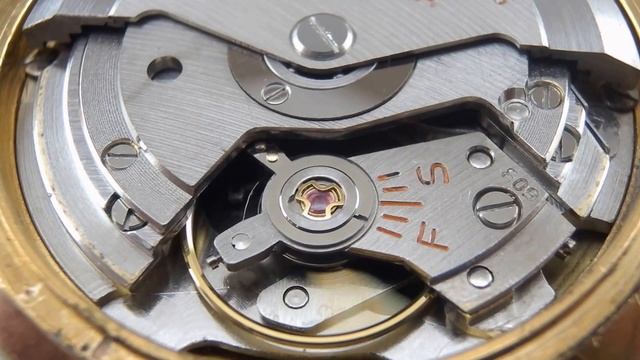 Seikomatic 17 jewels seikosha watch movement Cal.603 running. смотреть онлайн