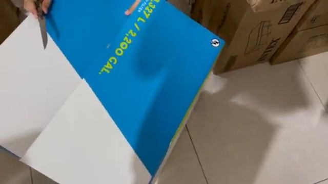 Unboxing BESTWAY Flowclear Sand Filter Pump 58499 (2200 gph); 220-240V, 50HZ 3.5A; 0.54HP смотреть онлайн