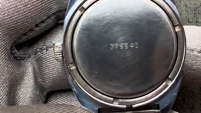 Collectible watch RAKETA Baker 2628h with calendar frame PChZ made in USSR/ROCKET Petrodvorets relo смотреть онлайн