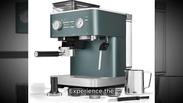 KitchenAid Semi Automatic Espresso Machine Review|KES6551 смотреть онлайн