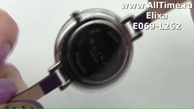 Обзор. Швейцарские наручные часы Elixa E069-L262 смотреть онлайн
