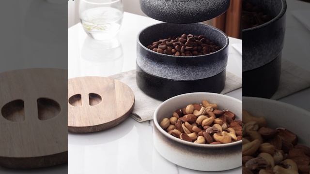 FENN New Fashion Stackable Unique Glaze Ceramic Plates смотреть онлайн