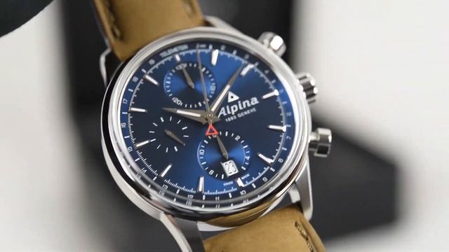 Alpina Alpiner Chronograph AL-750N4E6 смотреть онлайн