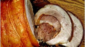 Рулет из свинной брюшины