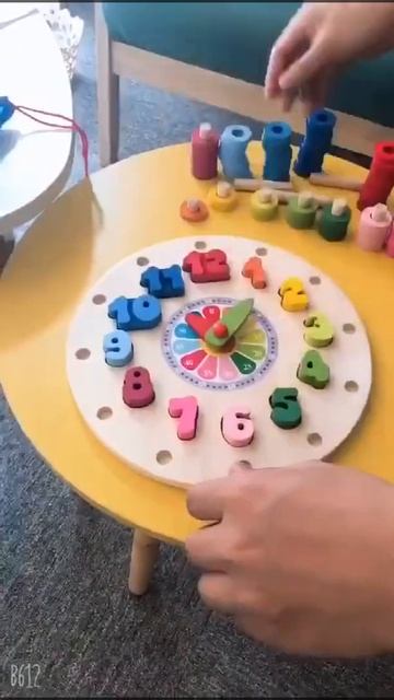 Digital Clock Wooden Toys смотреть онлайн