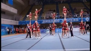 Сенатор Взрослые Чир, ОК федерации черлидинга Москвы 2017