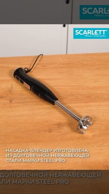 Блендер погружной SCARLETT SC-HB42F81 смотреть онлайн