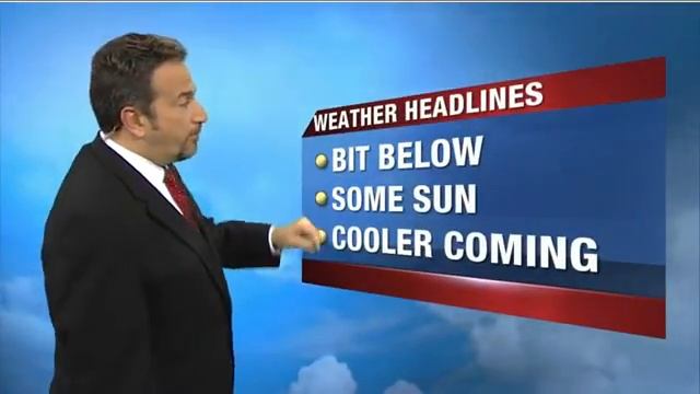 Storm Team 4: Cooler air stays in the forecast смотреть онлайн