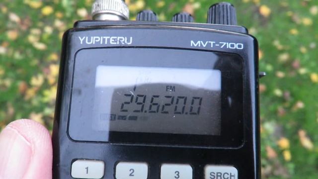 29620 kHz New York Repeater received in UK with Yupiteru MVT-7100 смотреть онлайн