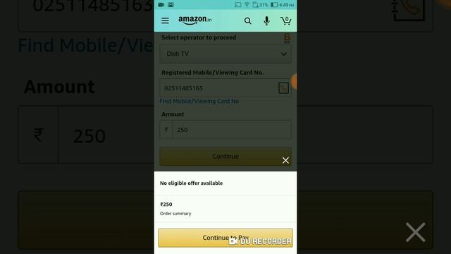 How To DTH Recharge Amazon Pay || Amazon Pay Sai DTH Recharge Kaise Kare (Hindi) смотреть онлайн