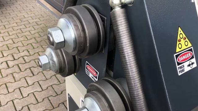 SAHINLER HPK-50 Profielwals / Ringbiegemaschine смотреть онлайн