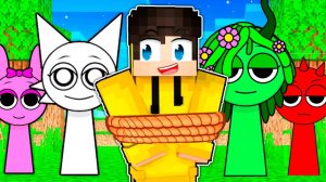 РАЗВЛЕКАЮСЬ С ДЕВУШКАМИ СПРУНКИ В МАЙНКРАФТ!