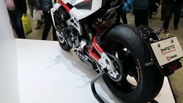 Bimota Impeto Kompressor Concept : Tokyo Motorcycle Show 2016 смотреть онлайн
