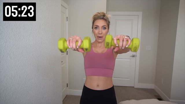 5LB WEIGHTS/ARM WORKOUT- 10 minutes at home workout смотреть онлайн