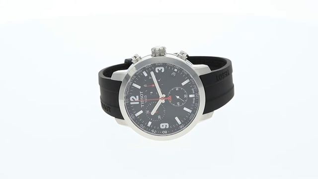 Tissot PRC 200 Chrono T055.417.17.057.00 Zegarek / Watch 360 смотреть онлайн